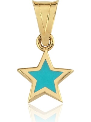 Cherry By Özkonak Mini Aqua Star Kolye Ucu