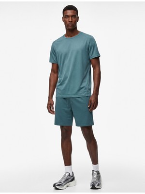 Koton Regular Fit Bisiklet Yaka Kısa Kollu Basic Spor Tişört