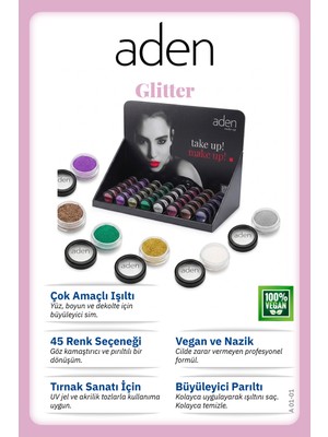 Karahanbey Aden Glitter Powder - Işıltılı Toz Soho(Kiraz Işıltısı)