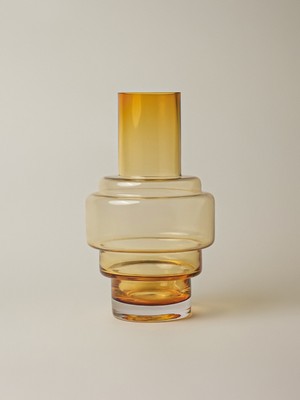 Minihol Vellina Amber Cam Vazo (15 x 25 Cm)