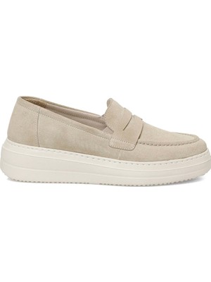 Polaris 5 Nokta 105459.Z5FX Bej Kadın Loafer