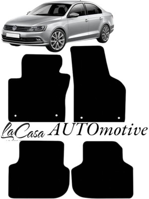 Gian Fabio Falleri Lacasa Vw Jetta (2011 ve Sonrası)Uyumlu Lacasa Velur Halı Paspas