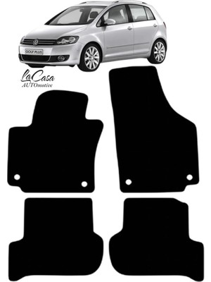 Gian Fabio Falleri Lacasa Vw Golf 5 Plus (2004-2009)UYUMLU Lacasa Velur Halı Paspas