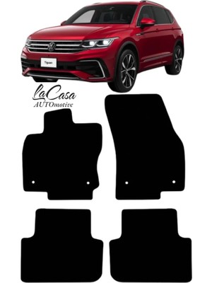 Gian Fabio Falleri Lacasa Vw Tiguan (2016-2024)UYUMLU Lacasa Velur Halı Paspas