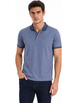 Raymons Erkek Polo Yaka Kısa Kollu Tişört Regular Kalıp T6092 BGL-ST05550