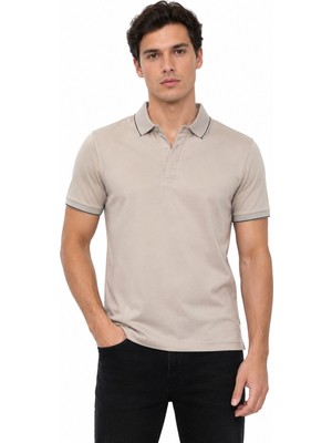 Raymons Erkek Polo Yaka Kısa Kollu Tişört Regular Kalıp T6092 BGL-ST05550