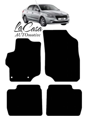 Gian Fabio Falleri Lacasa Peugeot 301 (2012 ve Sonrası) Uyumlu Lacasa Velur Halı Paspas