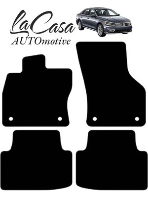 Gian Fabio Falleri Lacasa Vw Passat B8 (2015VESONRASI)UYUMLU Lacasa Velur Halı Paspas