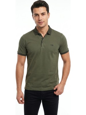 Raymons Erkek Polo Yaka Kısa Kollu Tişört Regular Kalıp T3000 BGL-ST05555