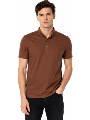 Raymons Erkek Polo Yaka Kısa Kollu Tişört Regular Kalıp T6073 BGL-ST05551