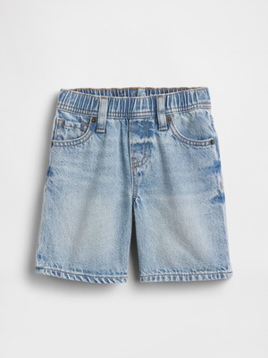 Gap Erkek Bebek Mavi Ultrasoft Denim Pull-On Şort