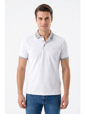 Raymons Erkek Polo Yaka Kısa Kollu Tişört Regular Kalıp T3000 BGL-ST05555