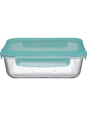 Paşabahçe Lockie&lock Saklama Kabı Yeşil Kapak 1030 cc 3 Adet
