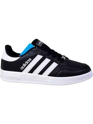 Sneaker Store Unisex Spor Ayakkabı Sneaker Siyah Beyaz Kaymaz Tabanlı