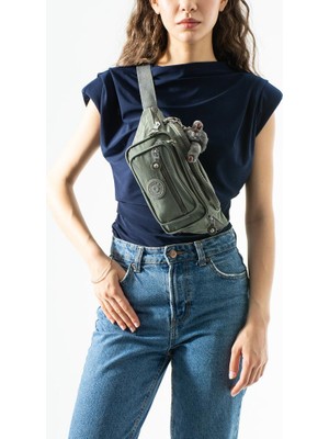 Baginn Unisex Bel Çantası Free Bag Klinkır Kumaş Hafif Yağmur Geçirmez Kumaş Çok Cepli 571 Collection