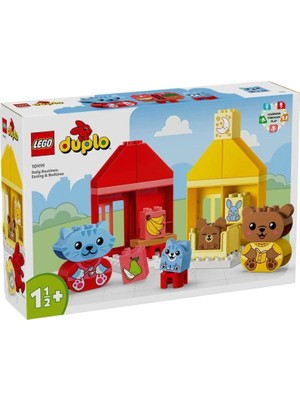 Zenvia Mey Ithalat® 10414  ® Duplo® Günlük Rutinlerim: Yemek ve Uyku Zamanı 28 Parça +1,5 Yaş