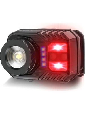 Asil Acar Home PS-571 Sensör Xpg Cob LED USB Şarj Edilebilir Lityum Pilli Zoomlu Kafa Lambası