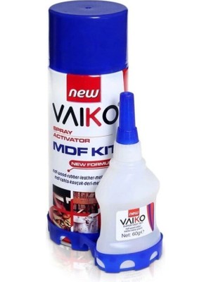 Asil Acar Home Vaıko 200ML + 20G Plastik Mdf Seramik Hızlı Yapıştırıcı