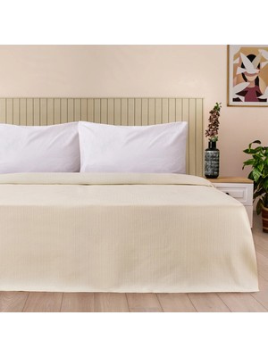 Matmel Soft Luna Tek Kişilik Pike - Krem - 160X220 cm