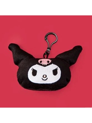 Matmel Kuromi Çanta Süsü - Siyah - 15X9 cm