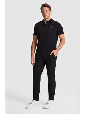 U.S. Polo Assn. Erkek Siyah Kanvas / Chino Pantolon 50322310-VR046
