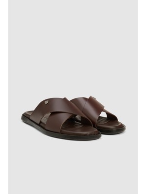 U.s. Polo Assn. Erkek Kahverengi Terlik 50322881-VR029