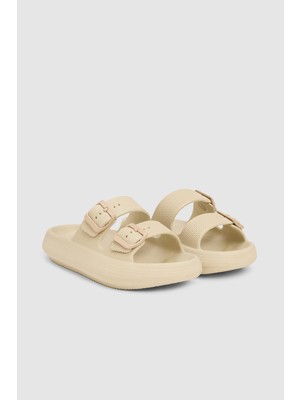 U.s. Polo Assn. Kadın Krem Terlik 50324830-VR071