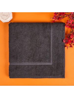 Matmel Soft Samantha Ayak Havlusu - Antrasit - 60X60 cm