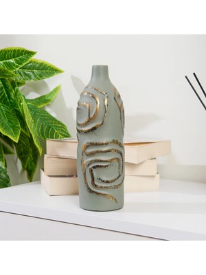 Matmel Deco Arinna Dekor - Yeşil - 24 cm