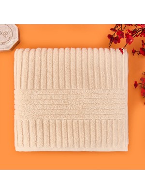 Matmel Soft Microcotton Yüz Havlusu - Bej - 50X90 cm
