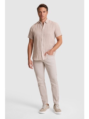 U.S. Polo Assn. Erkek Taş Kanvas / Chino Pantolon 50322356-VR049