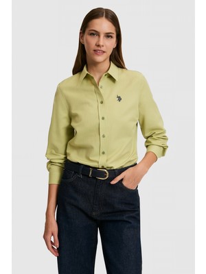U.s. Polo Assn. Kadın Çağla Gömlek Basic 50324791-VR016