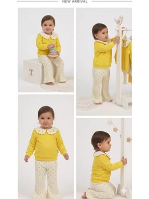 Beruflic 9/24 Ay Piti Kalpli Penye Bebek Takımı