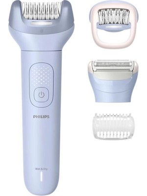 Philips 8000 Serisi Kablosuz Islak Kuru Epilatör BRE709/05 Lityum İyon Şarjlı 60 Dakika Kullanım Süresi