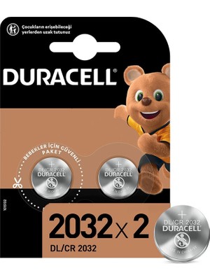 Duracell Lityum 3 Volt 2'li Pil