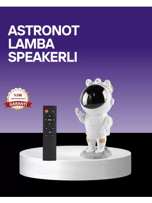 Hace Bazaar Dekoratif ve Fonksiyonel Astronot Projeksiyon Aydınlatma
