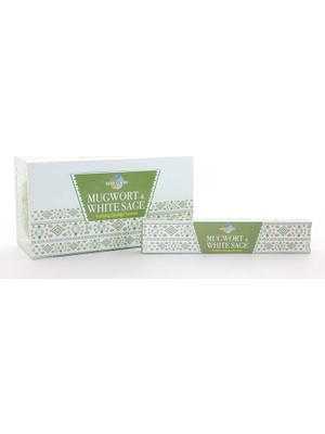 Hace Bazaar Hem Sacred Elements Mugwort &amp; White Sage Masala Aromalı Çubuk Tütsü