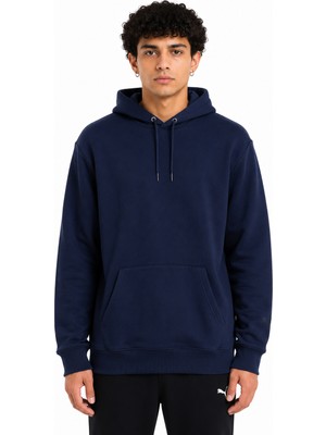 Puma Nordics Blank Hoodie Erkek Lacivert Sweatshirt 68336204