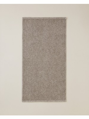 English Home Adelina Bukle Kilim 80X150 cm Koyu Bej