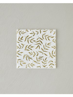English Home Glimmerelle 20'li Kağıt Peçete 33X33 cm Gold