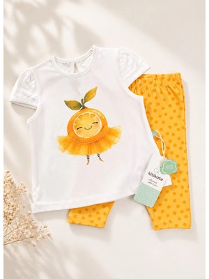 Kitikate Organik Limonella 2'li Takım Sarı
