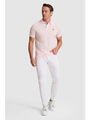 U.S. Polo Assn. Erkek Beyaz Kanvas / Chino Pantolon 50322356-VR013
