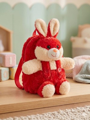 PeriMila Peluş Tavşan Figürlü Çocuk Sırt Çantası