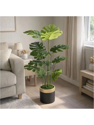 Vivense Yapay Bitki Monstera Yapraklı Salon Ağacı, 165 cm