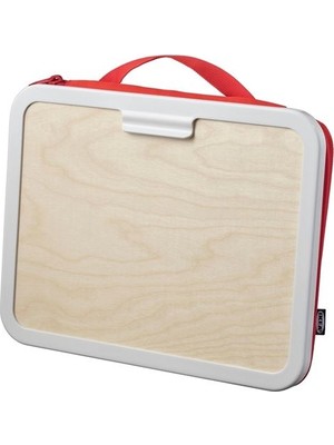 IKEA Çocuk Aktivite Çizim Çantası Kırmızı Renk 35X27 cm Sanat ve Tasarım İçin Kullanışlı Özellikler