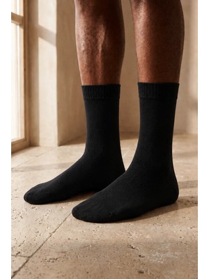 Bony Socks Erkek Basic Soket Çorap Siyah