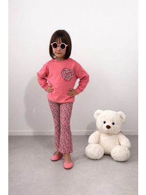 Dundee Kidskız Çocuk Sweat Tayt 2'li Takım