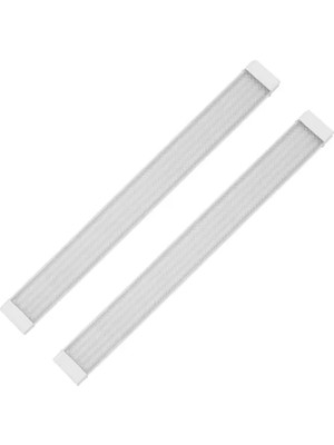 Prativas Ledx AL-EXTK40 220 Volt - 40 Watt 6500K 120 cm Beyaz LED 2'li Paket Kristal Bant Armatür