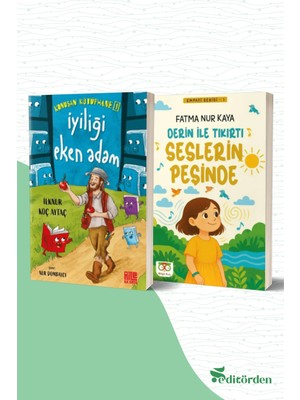 Bilge Kuş Yayınları Konuşan Kütüphane 1 Iyiliği Eken Adam - Derin ile Tıkırtı Seslerin Peşinde
