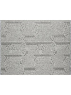 Vivense Lara Iskandinav Makine Halısı, Gri, DS623, 80X500